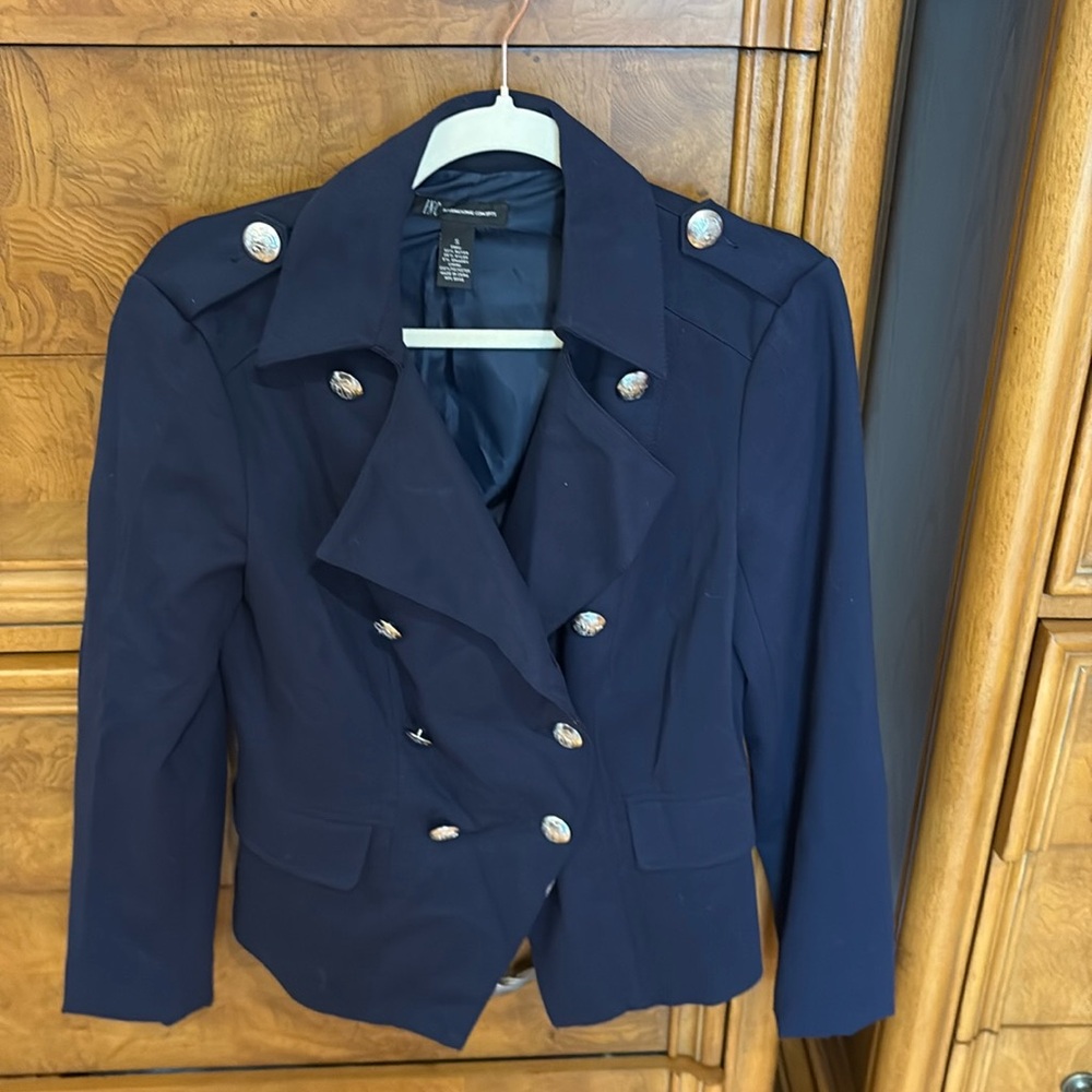 Women’s fully lined navy blazer by INC